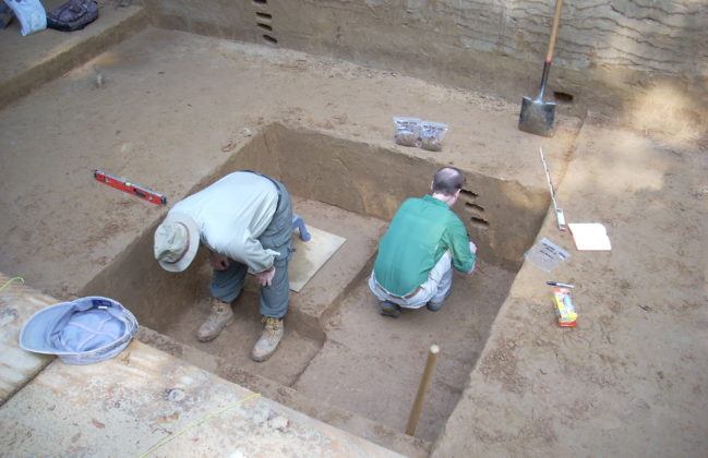 Geoarchaeologists.Treehouse Site.Saluda Hydro