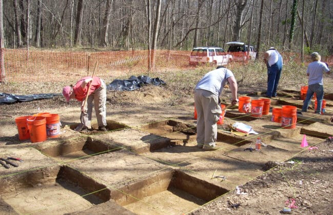 Saluda Tree House Excavation