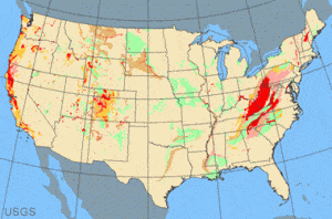 landslide incidence and susceptibility map