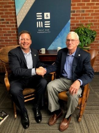 Matt Ryan (President and CEO) pictured with founder, Glenn Futrell