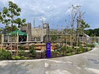 Gipson Play Plaza at Dorothea Dix Park