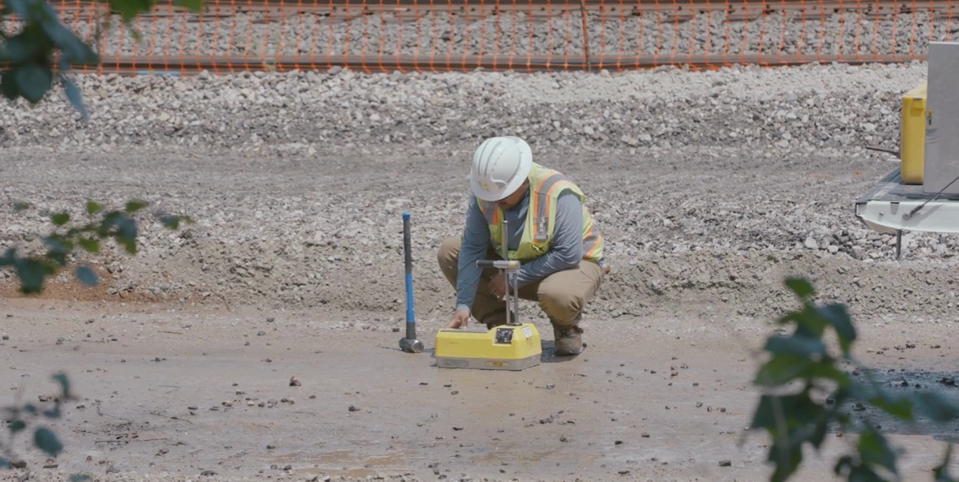 Nuclear gauge testing for CEI services