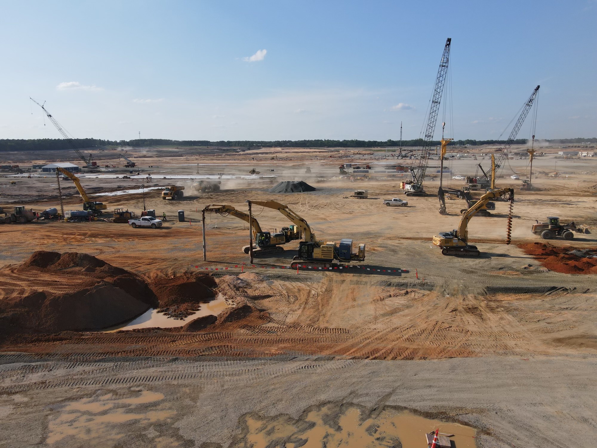 Scout motors construction site