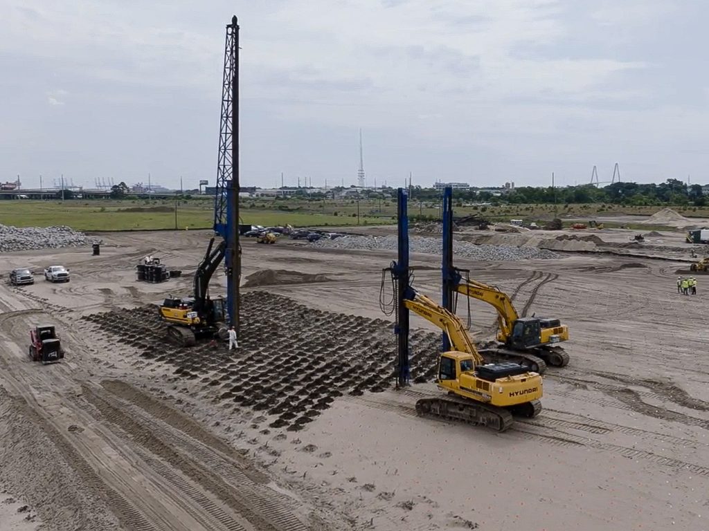 Soil densification by vibroflotation
